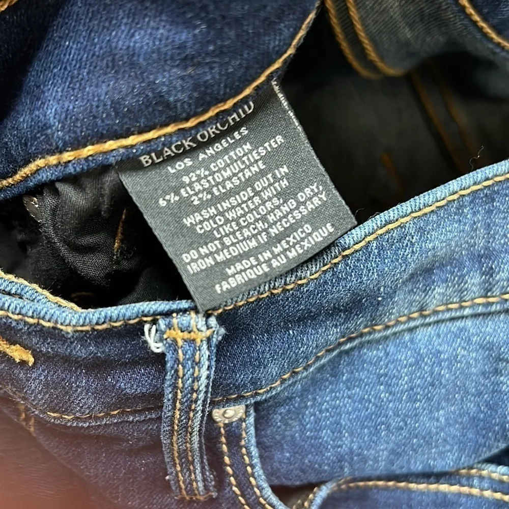 Black Orchid Kate Super High Rise Skinny Jeans Size 25